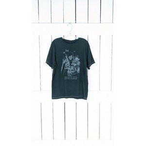 Disney Parks black Star Wars The Dark Side Never Sleeps graphic tee tshirt M